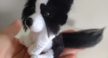 Mini Pet Cachorrinho- Amigurumi de Crochê