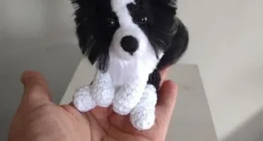 Mini Pet Cachorrinho- Amigurumi de Crochê