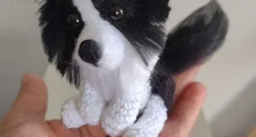 Mini Pet Cachorrinho- Amigurumi de Crochê