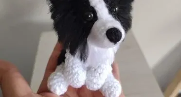 Mini Pet Cachorrinho- Amigurumi de Crochê