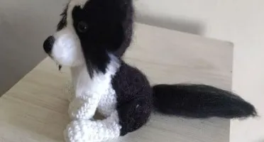 Mini Pet Cachorrinho- Amigurumi de Crochê