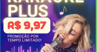 Karaokê Plus Completo com Pontuação  - Entrega Automatica
