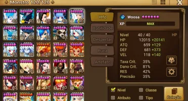 Conta Summoner Wars