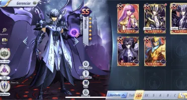 Conta Saint Seiya Awakening - A29 delphinos - lv 60
