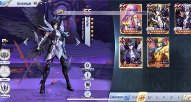 Conta Saint Seiya Awakening - A29 delphinos - lv 60