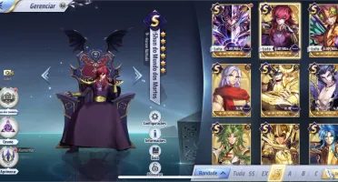 Conta Saint Seiya Awakening - A29 delphinos - lv 60