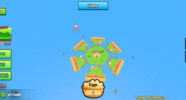 Chicken Kingdom - Jogo Completo de Magnata de Galinhas