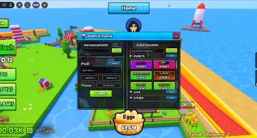 Chicken Kingdom - Jogo Completo de Magnata de Galinhas