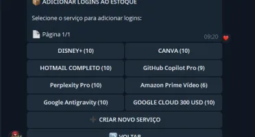 Bot Telegram Para Vendas De Logins Pix Auto