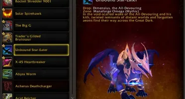 Conta de WoW de 2013 (731 Montarias no total)