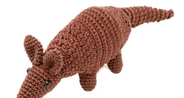 Tatu Amigurumi Crochê