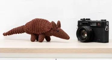 Tatu Amigurumi Crochê
