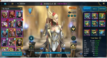 Raid shadow Legends mid/end game lvl 74 2.2M