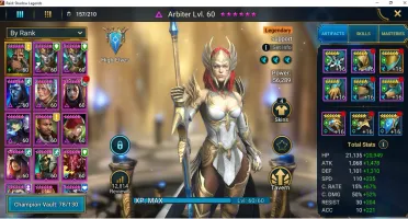 Raid shadow Legends mid/end game lvl 74 2.2M