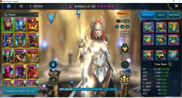 Raid shadow Legends mid/end game lvl 74 2.2M