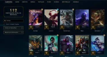Conta LoL Plat 3