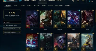 Conta LoL Plat 3