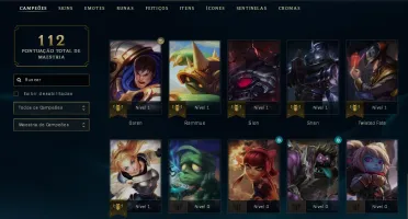 Conta LoL Plat 3