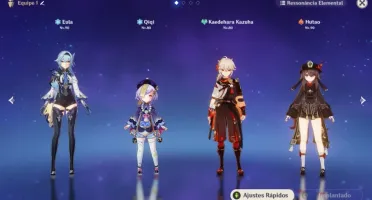 AR 54 Hutao / Eula / Kazuha entre outros T5!!!