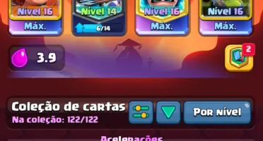 Clash royale conta upada Rei 16