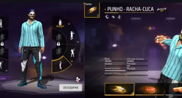 Conta gemada free fire 8 9 Anos Calça angelical entre outros