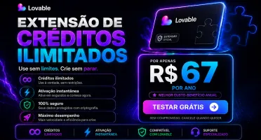 Extensão Lovable Plano Anual