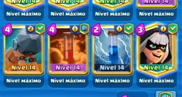 Conta clash royale nivel 14