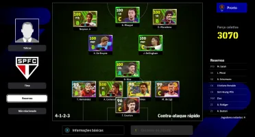 efootball 2024 conta de pc painel da stean