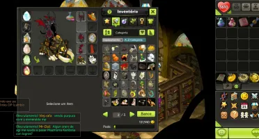 Conta Dofus touch Brutas, com dolmanax e itens de aparência
