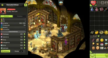 Conta Dofus touch Brutas, com dolmanax e itens de aparência