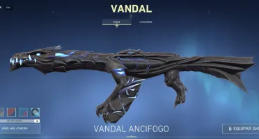 CONTA VALORANT COM SKINS - 600 REAIS GASTOS