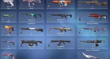 CONTA VALORANT COM SKINS - 600 REAIS GASTOS