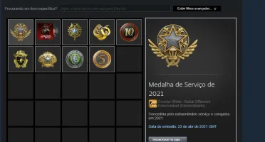 CONTA MAIN CS:GO / Steam
