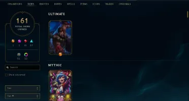 CONTA PLATINA 161 SKINS 285 ICONES NUNCA TOMOU BAN 2015