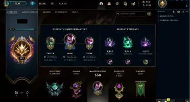 CONTA PLATINA 161 SKINS 285 ICONES NUNCA TOMOU BAN 2015