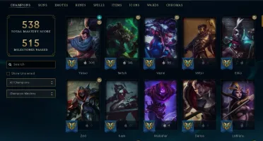 CONTA PLATINA 161 SKINS 285 ICONES NUNCA TOMOU BAN 2015