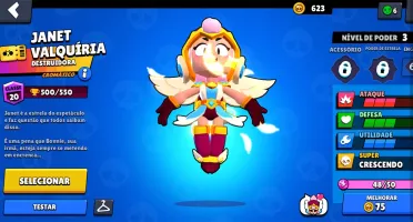 Conta Brawl Stars 25k troféus 135 lv