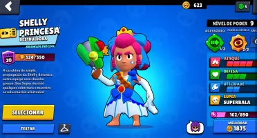 Conta Brawl Stars 25k troféus 135 lv