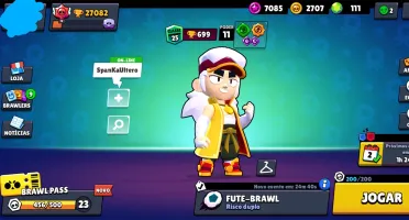 Conta Brawl Stars 25k troféus 135 lv