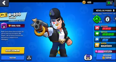 Conta Brawl Stars 25k troféus 135 lv