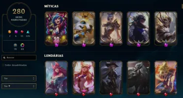 Vender conta do lol