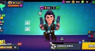 Conta Brawl Stars, com 13469 Troféus.