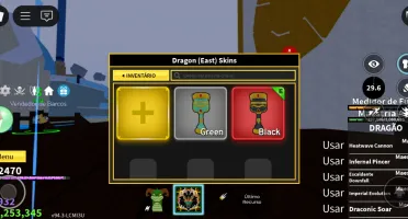 Conta com dragon east com skin Black