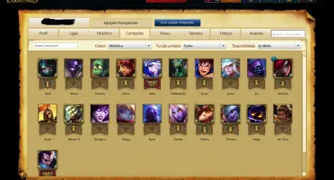 Conta League of Legends Gold 5 com Annie Hextec