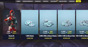Conta Fortnite (PC/XBOX/PS4)