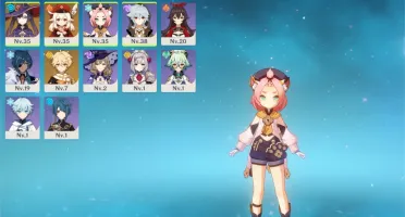 Genshin Impact / AR 19 / Mona - Klee - Razor