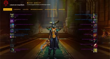 CONTA WORLD OF WARCRAFT ★ LEGADO ★ GLADIADOR ★ MUITO RARA ★