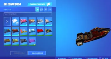 Conta de Fortnite com 14 skins passe capítulo 2