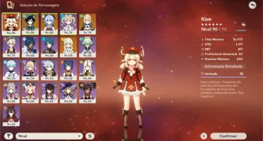 AR51 Klee, Ganyu, Venti, Jean c1 + Espada Celestial