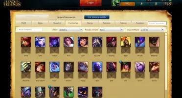 CONTA UNRANKED 1ºMD10 / 26 CHAMPS / 5 SKINS / ICONES 2012